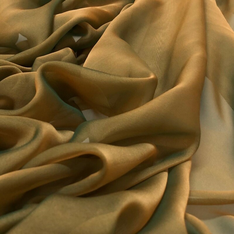 Organza Shangeant Cobre Furta Cor